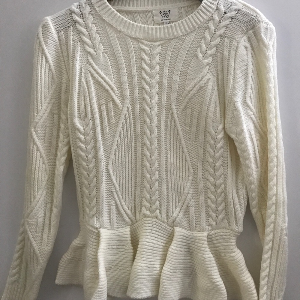 Peplum Sweater