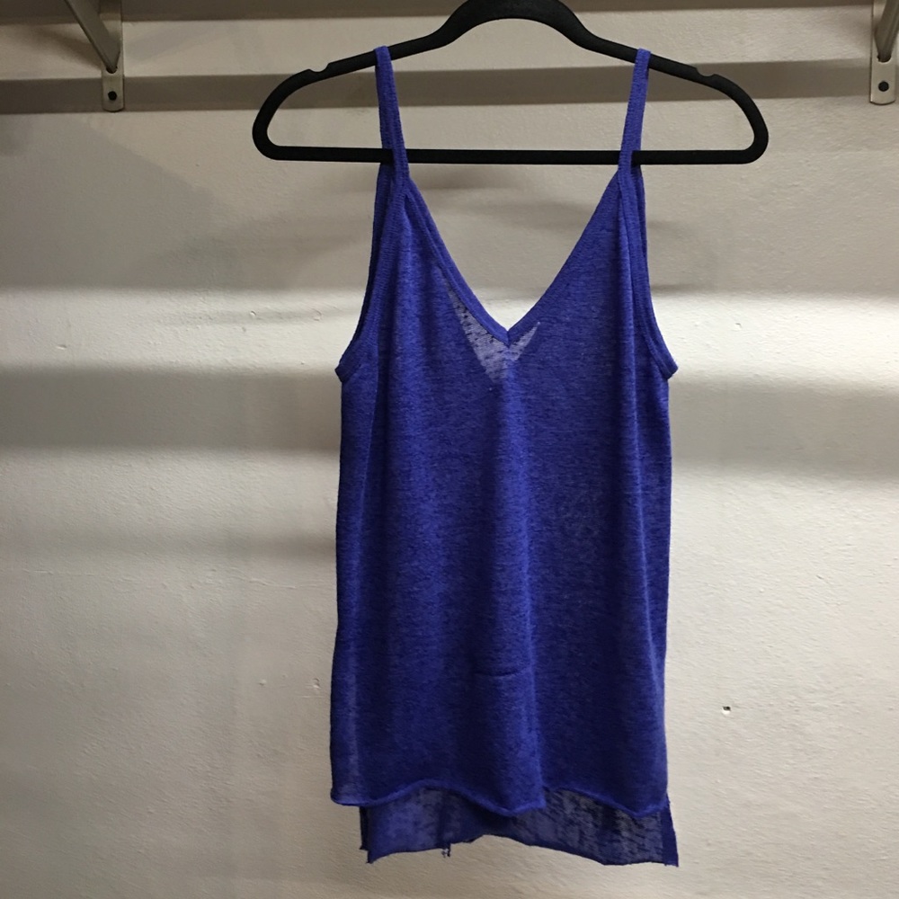 Blue tank