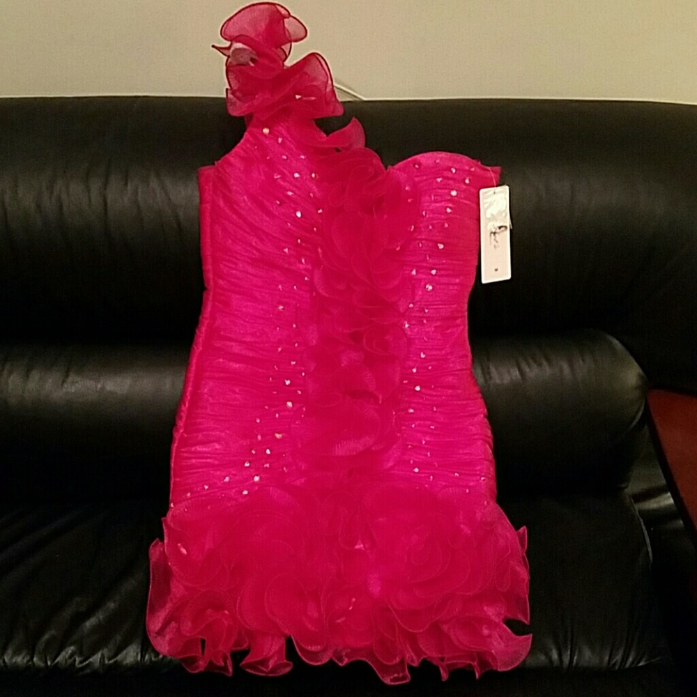 One shoulder Party dress