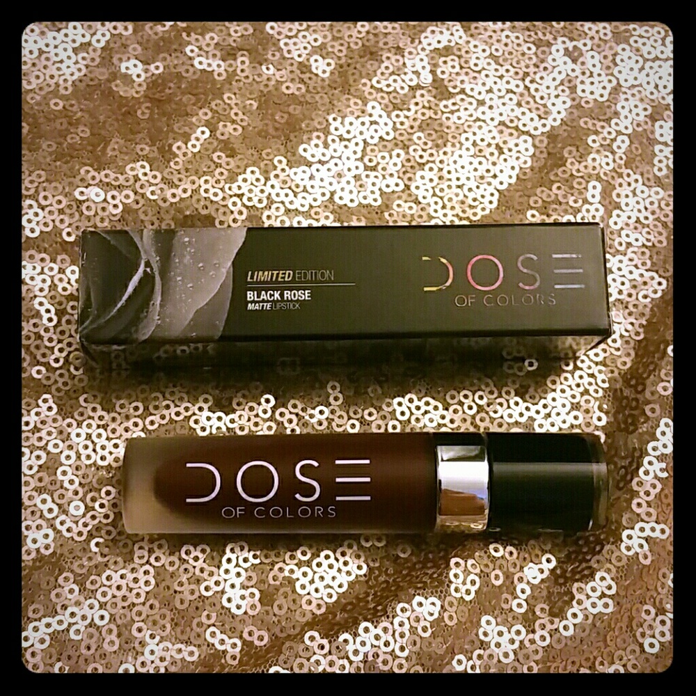 SOLD Dose of Colors Limited Edition Black Rose