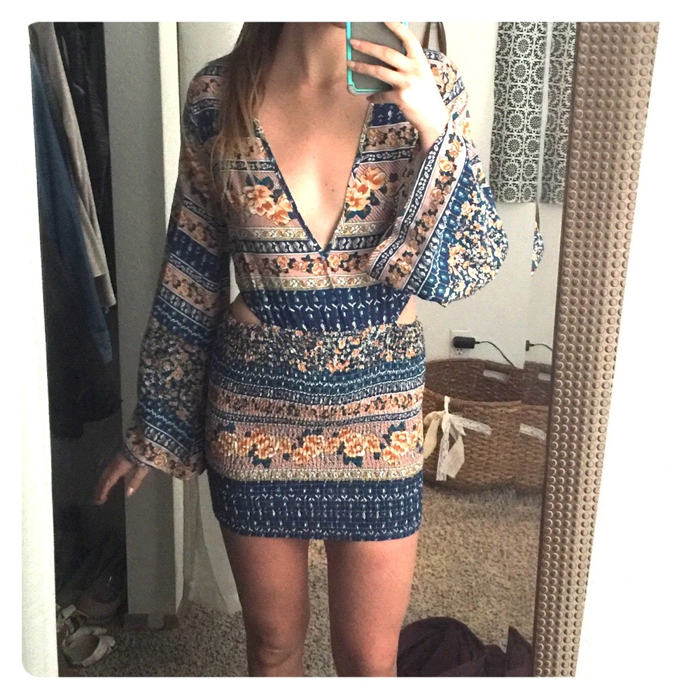 Reverse Go With the Flow Dress