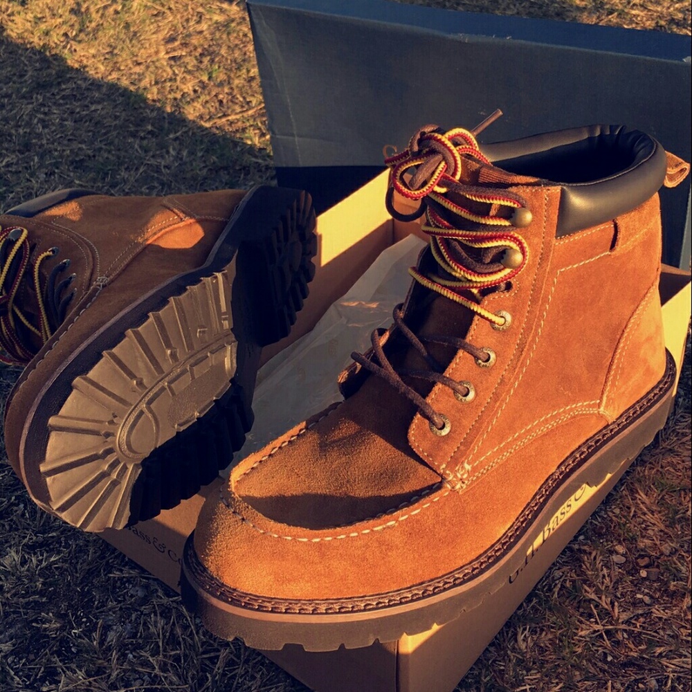 G.H Bass & Co. Errol Rust BOOTS