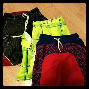 Lot of Boys swim trunks
