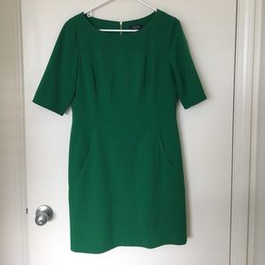 Tahari seamed A-Line dress