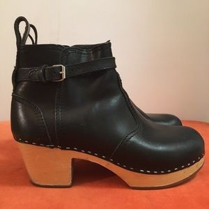 Swedish Hasbeens black JODHPUR ankle boots