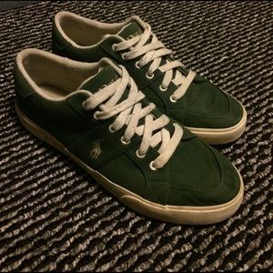 Green Polo shoes