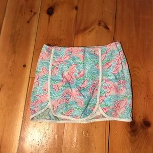 Lilly pulitzer skirt with shorts inside// size 00