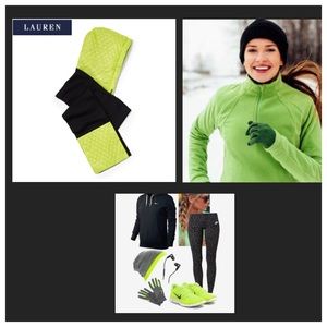Lauren Active hood scarf wrap.