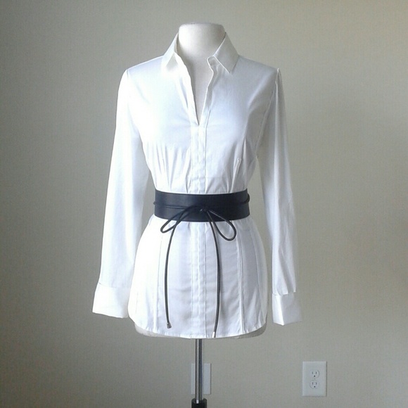 Obi wrap Silvertone hardware belt - Picture 2 of 4