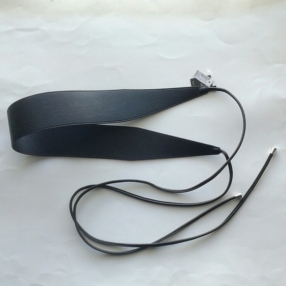 Obi wrap Silvertone hardware belt - Picture 3 of 4