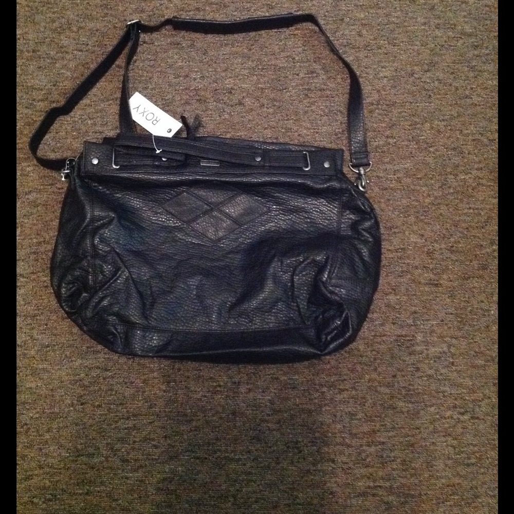 Black Roxy Computer/Book Bag