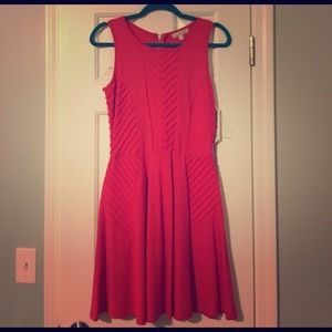 Gianni Bini Coral Dress with Zipper Back
