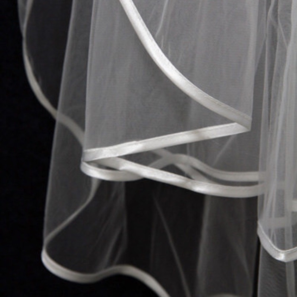2 Tier Wedding Veil