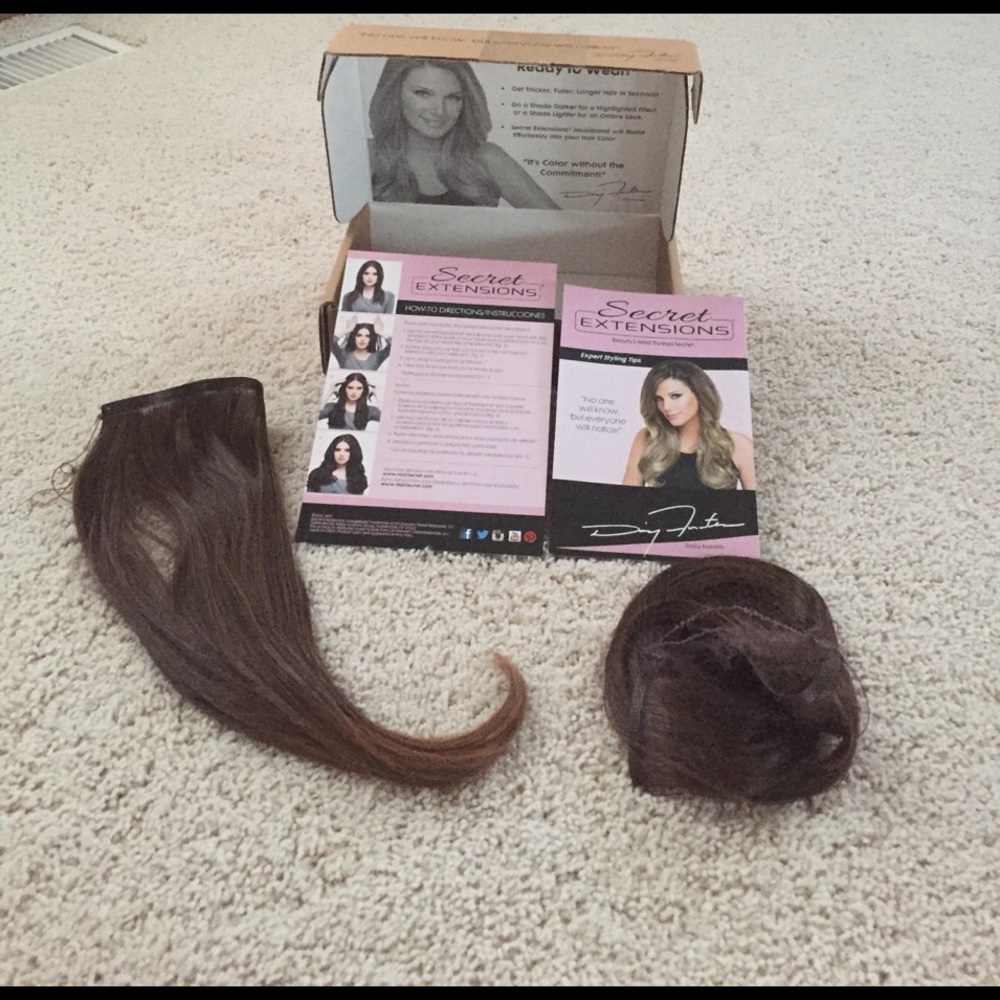 Secret Extensions- 2 pack in light brown