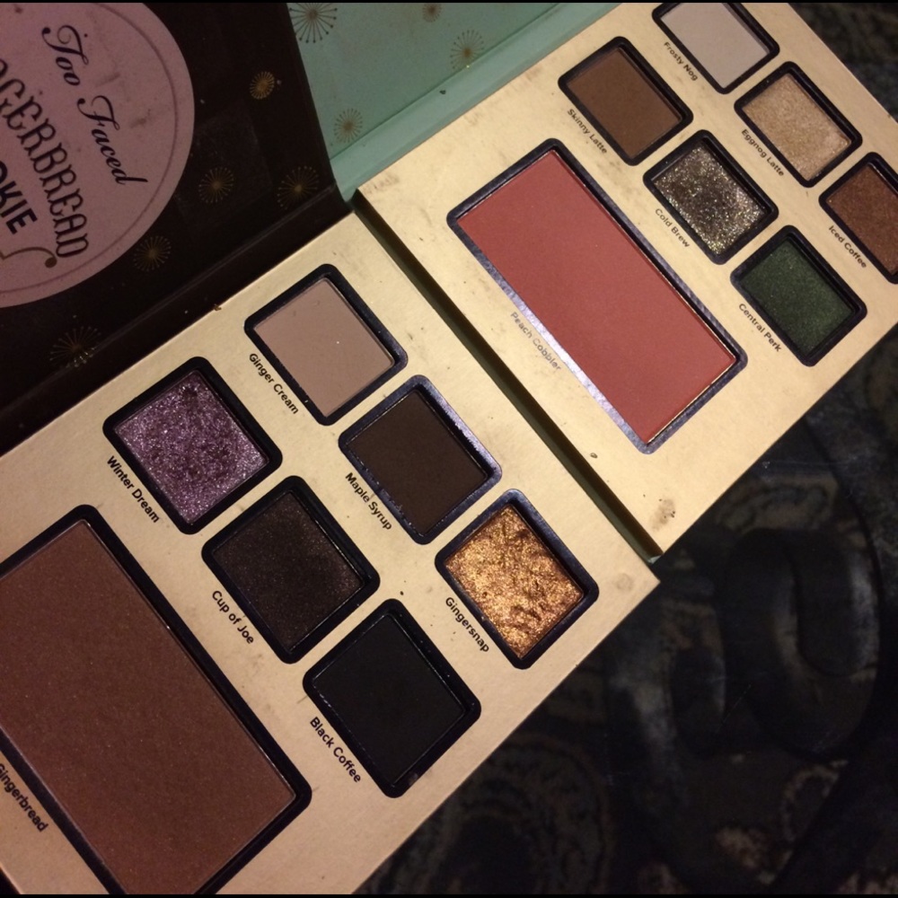 Too Faced eyeshadow palette bundle!!!