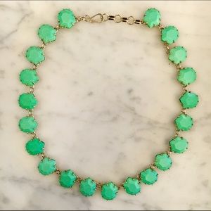 Kendra Scott gold and turquoise necklace