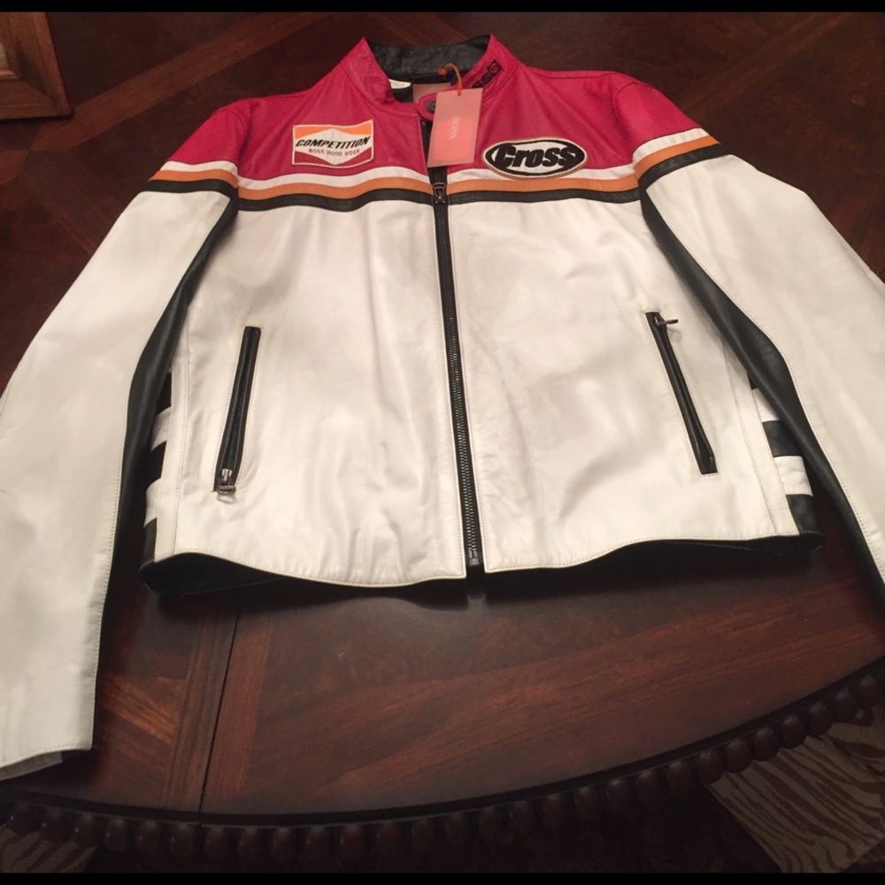 Men's leather jacket