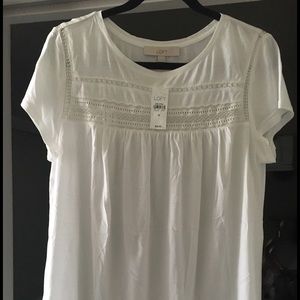 LOFT white tee
