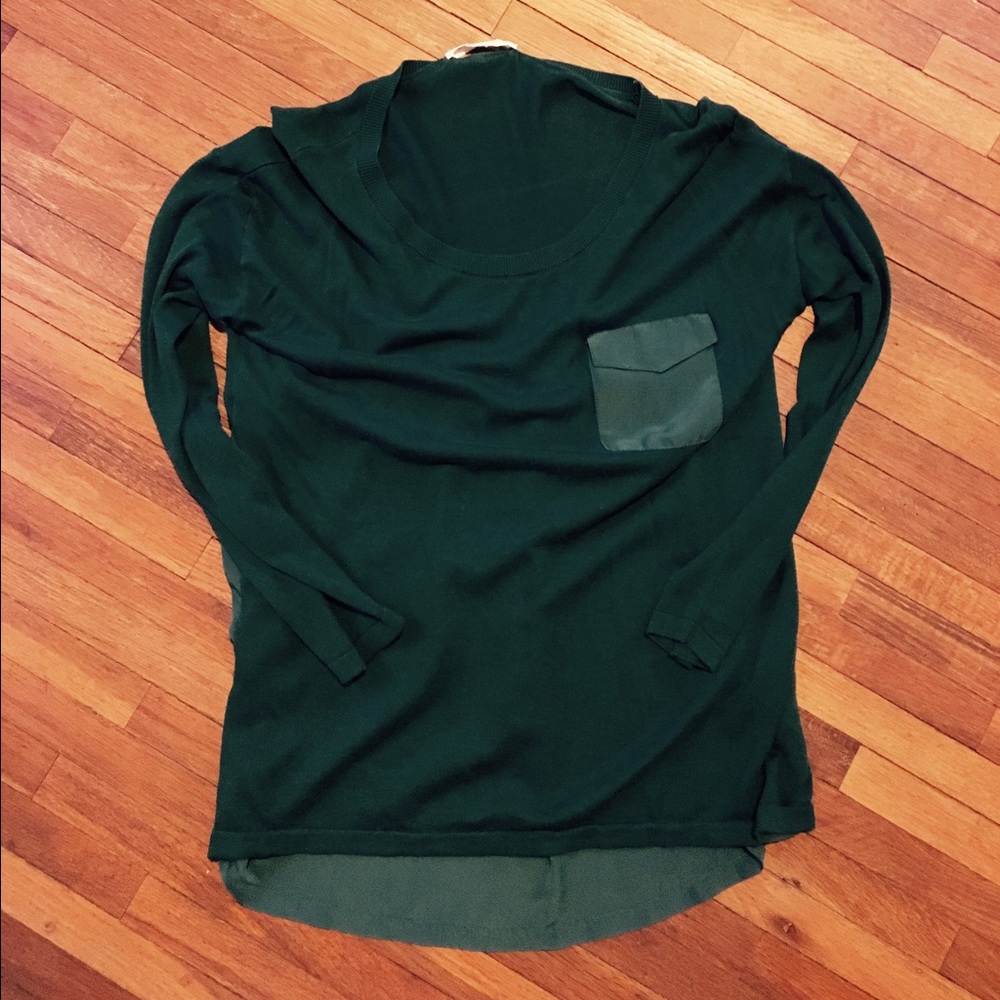 Silk Back Top