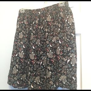 Old Navy rabbit pattern skirt