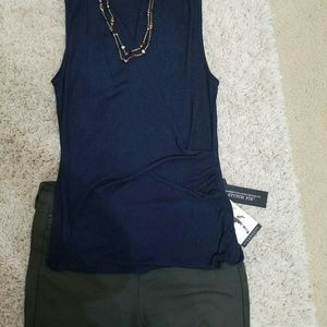 Navy Market & Spruce top