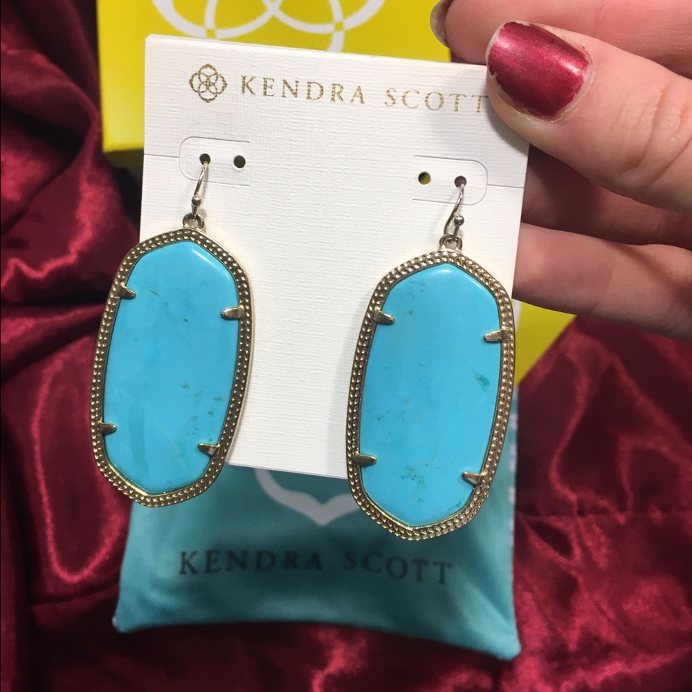 Kendra Scott Turquoise Earrings