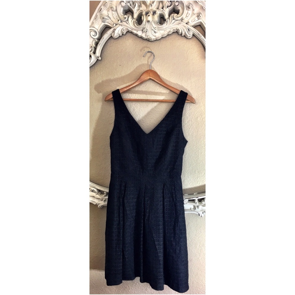 🌿Trina Turk lace Aline lined dress
