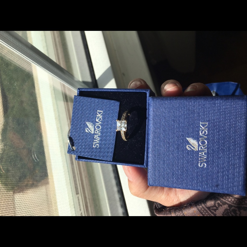 Swarovski engagement  ring