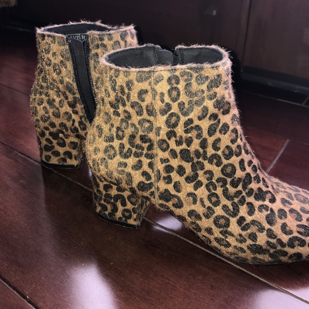 Cheetah Booties