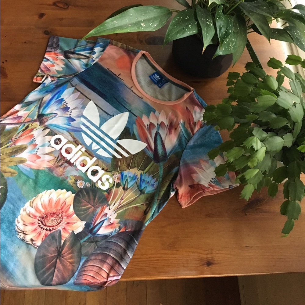 Adidas Originals Farm Curso d'Agua Shirt Size M