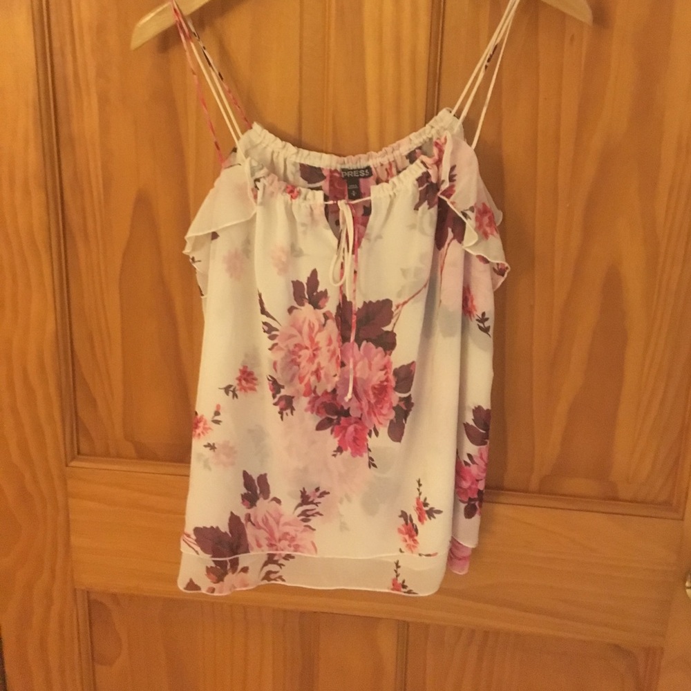Flowy chiffon summer shirt