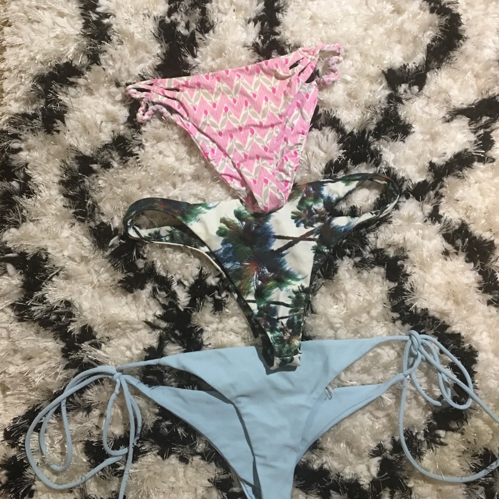Designer Swimwear bottoms $240 value bundle