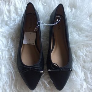 New Merona Flats with tags black sz 7