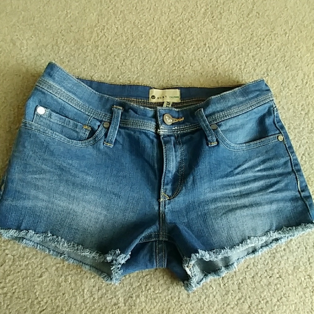 NWOT Roxy denim jean shorts