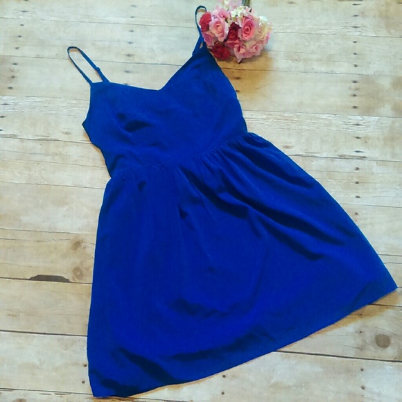 xxi Dresses & Skirts - xxi Royal Blue Dress Size Small EUC