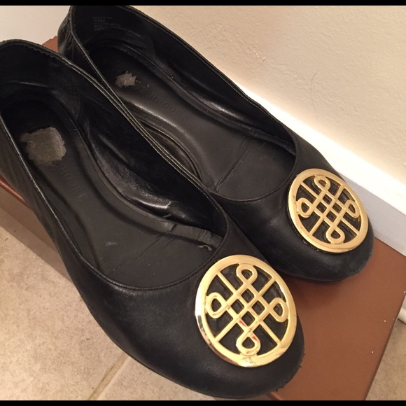 Audrey Brooke Kristin Black Ballet Flats - Picture 2 of 5