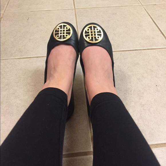 Audrey Brooke Kristin Black Ballet Flats - Picture 4 of 5
