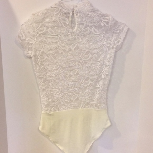 Necessary Objects Sheer Lace Bodysuit - Picture 3 of 5