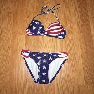 American Flag Bathing Suit