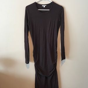 Full length fitted dress