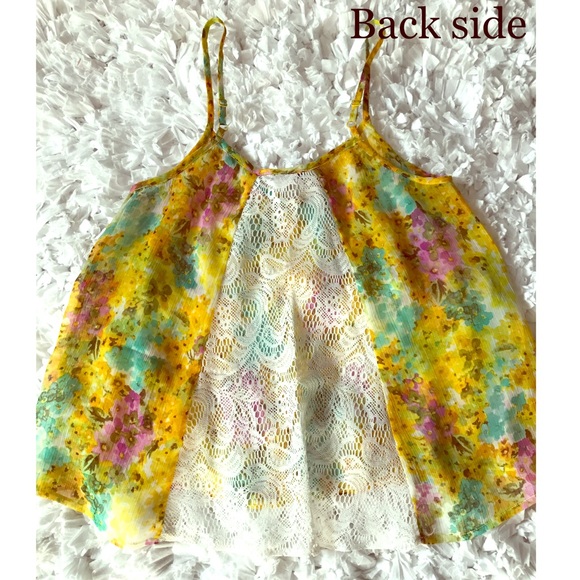 Colorful Love Squared Camisole with back lace - Picture 3 of 6