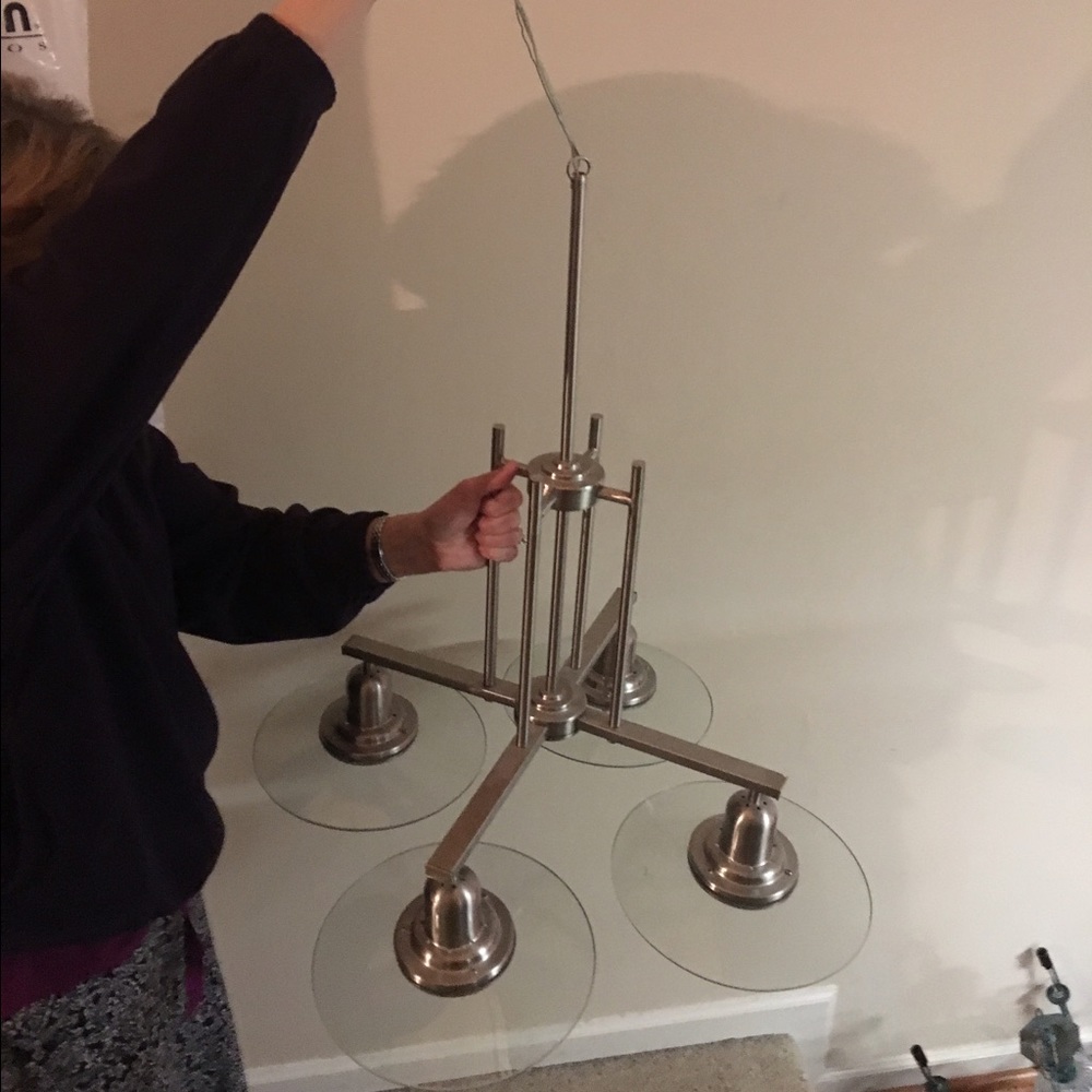 Modern dining room table light!!