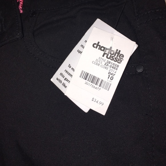 Charlotte Russe Cropped BF jeans - Picture 3 of 4