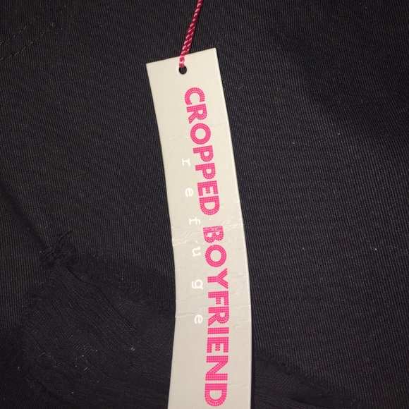 Charlotte Russe Cropped BF jeans - Picture 4 of 4