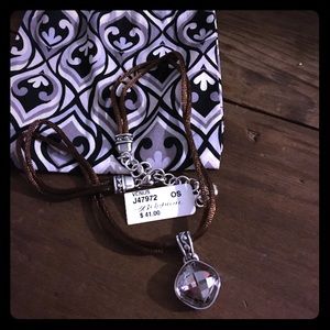 Brighton Grey Pendant Necklace