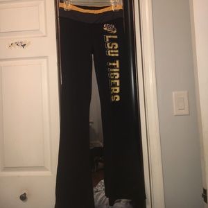 LSU yoga pants