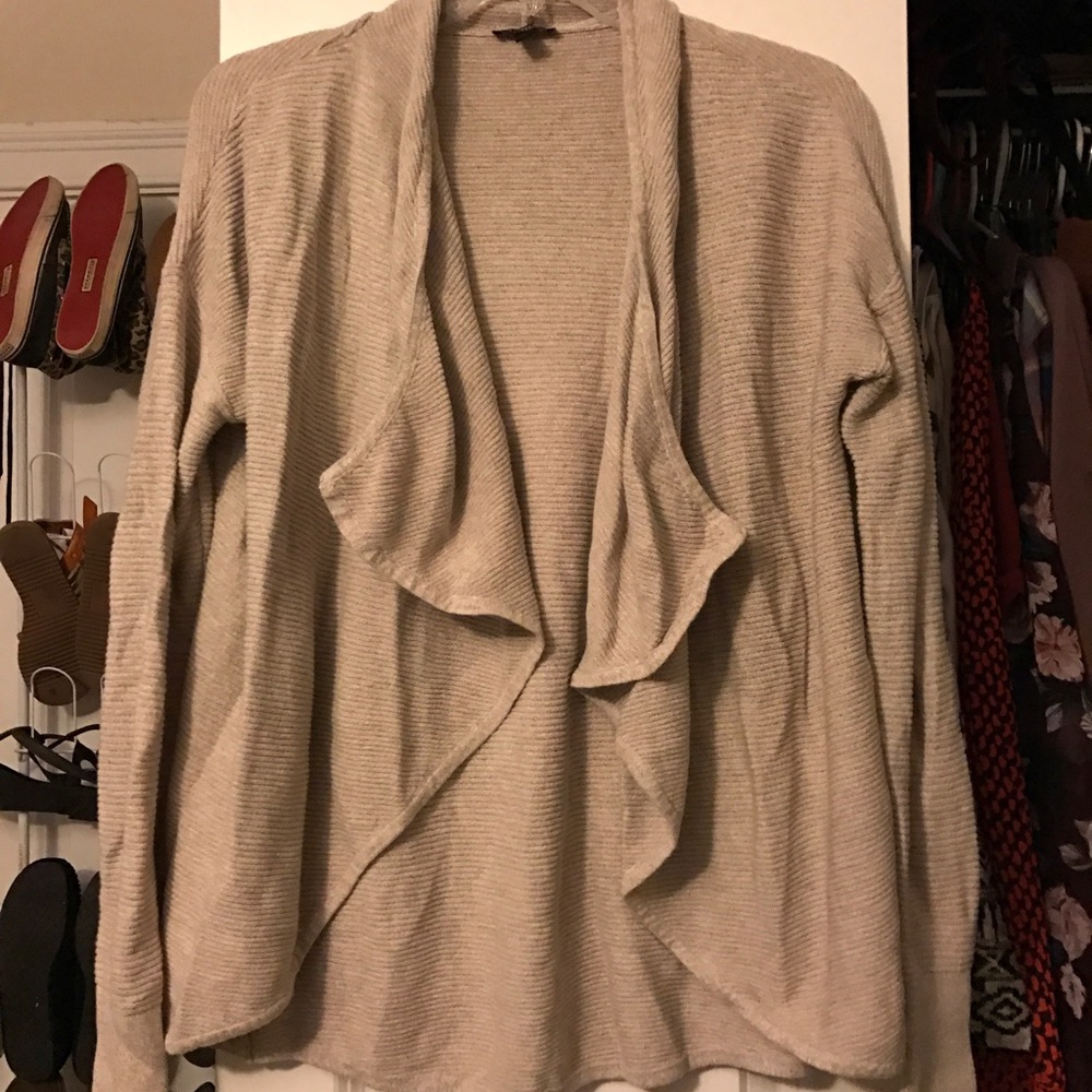 Express beige cardigan