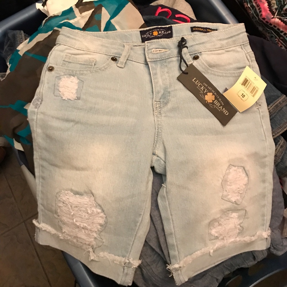 3 for $25 Kids Lucky Brand Kendall shorts