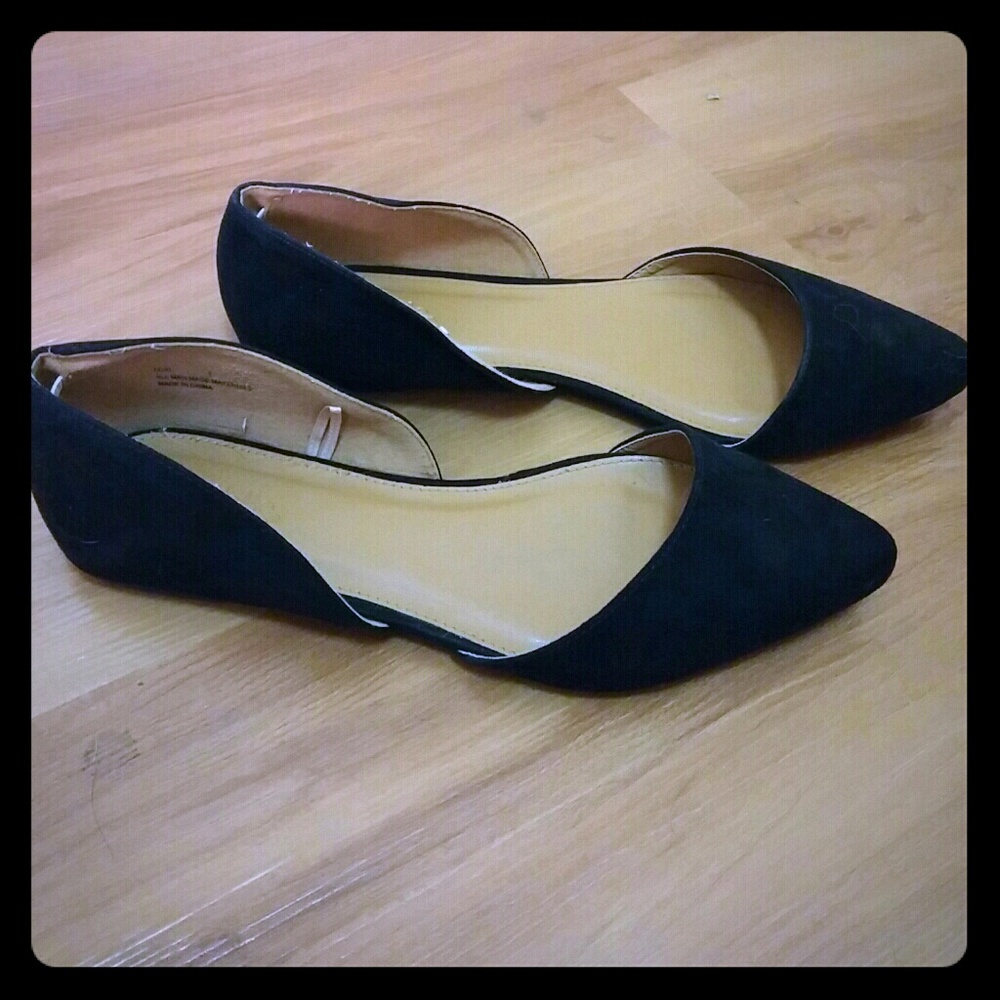 Black flats