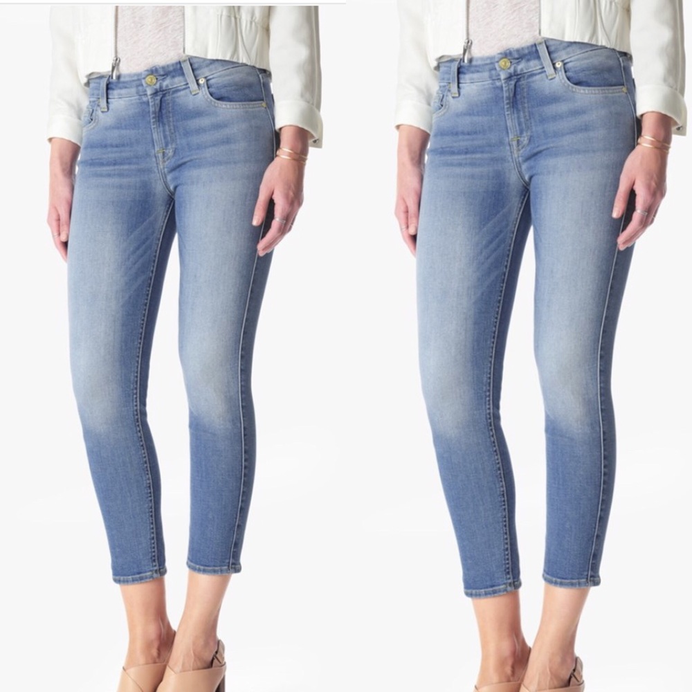 7 For All Mankind Kimmie Crop